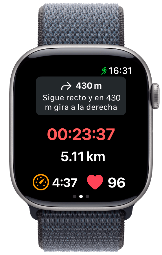 SnapRace snapshot showing metrics on iPhone and Apple Watch
