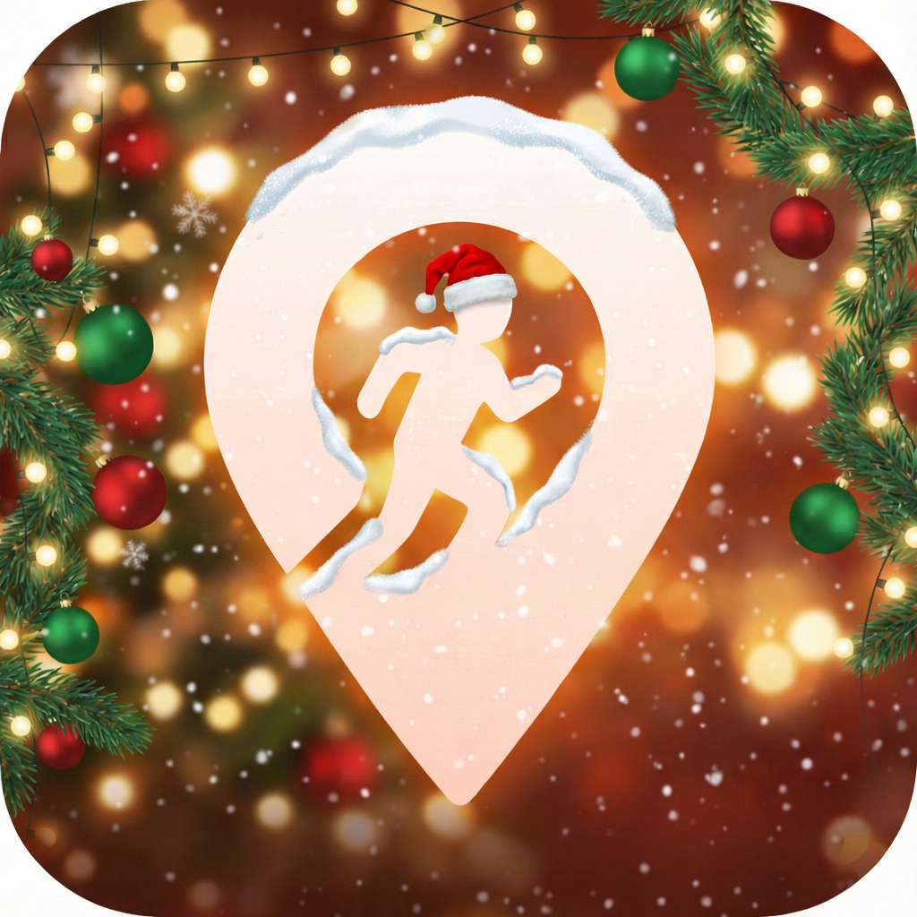 Runner Christmas: the year is ending, but we keep running. Happy holidays!