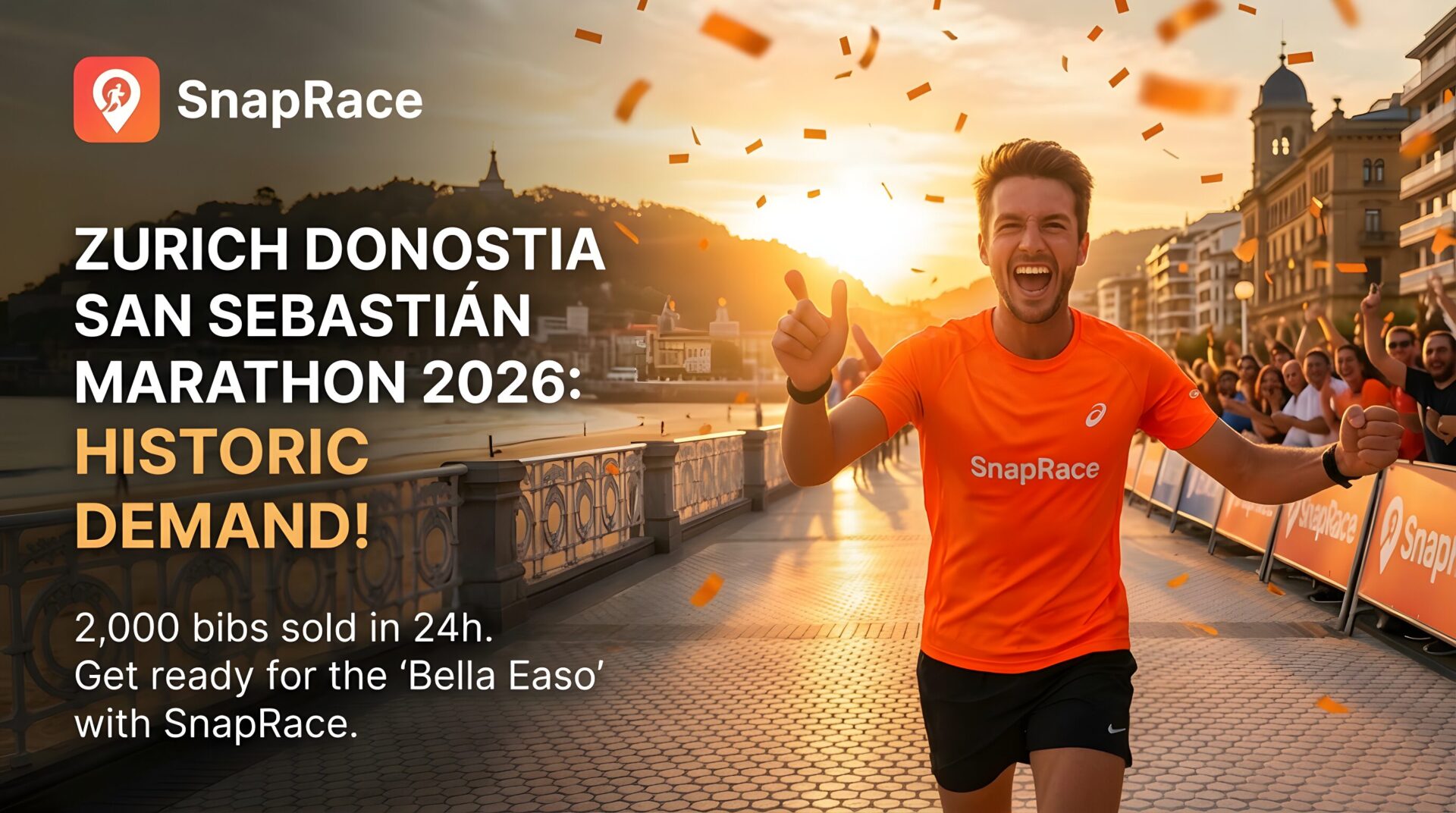 Zurich Donostia San Sebastián Marathon 2026: record-breaking registrations, course and tips to smash your PB