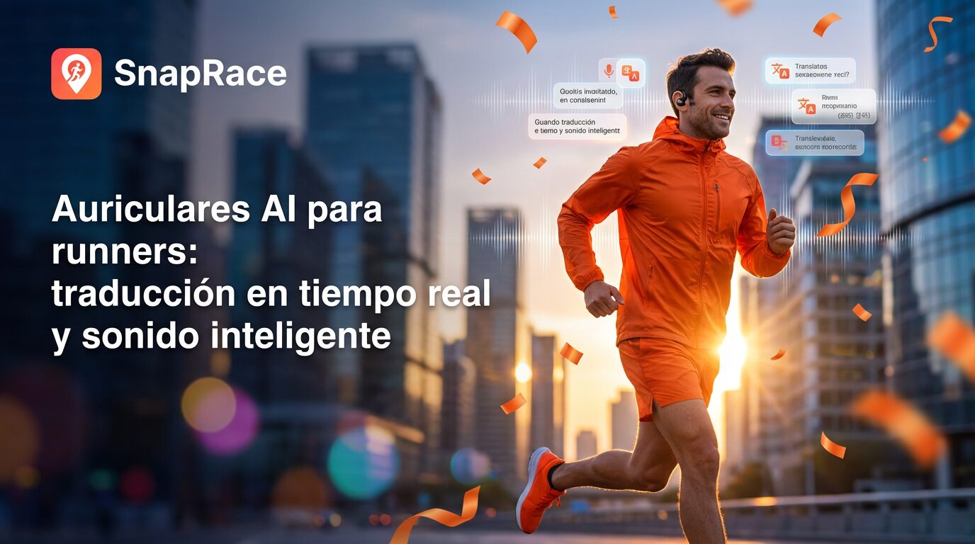 Auriculares AI para runners que viajan: traducción en tiempo real y sonido inteligente