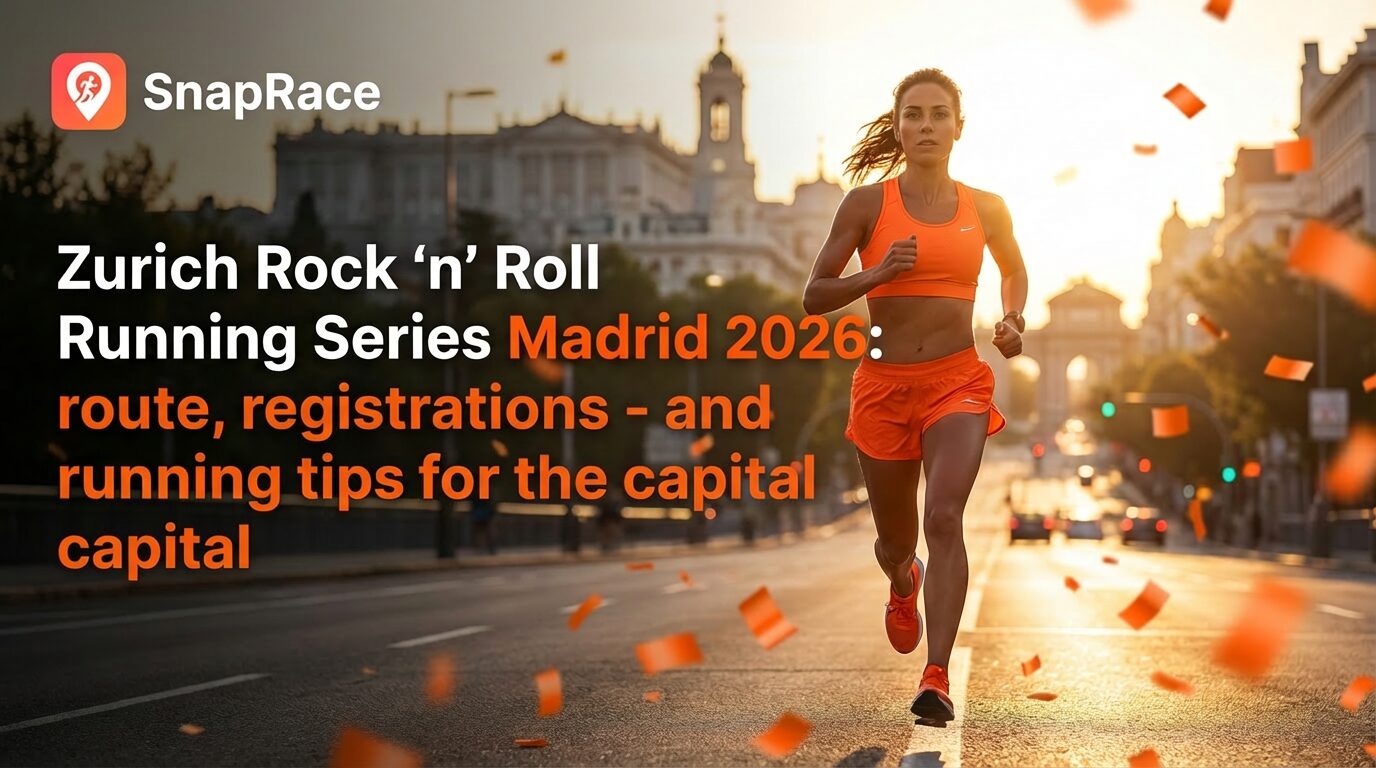Zurich Rock ‘n’ Roll Running Series Madrid 2026: course, registration and tips for racing in the capital