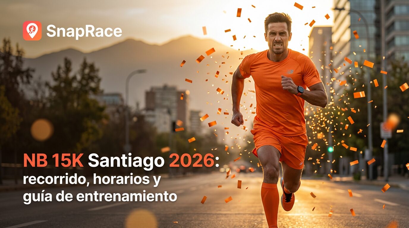 NB 15K Santiago 2026: recorrido, horarios y guía de entrenamiento