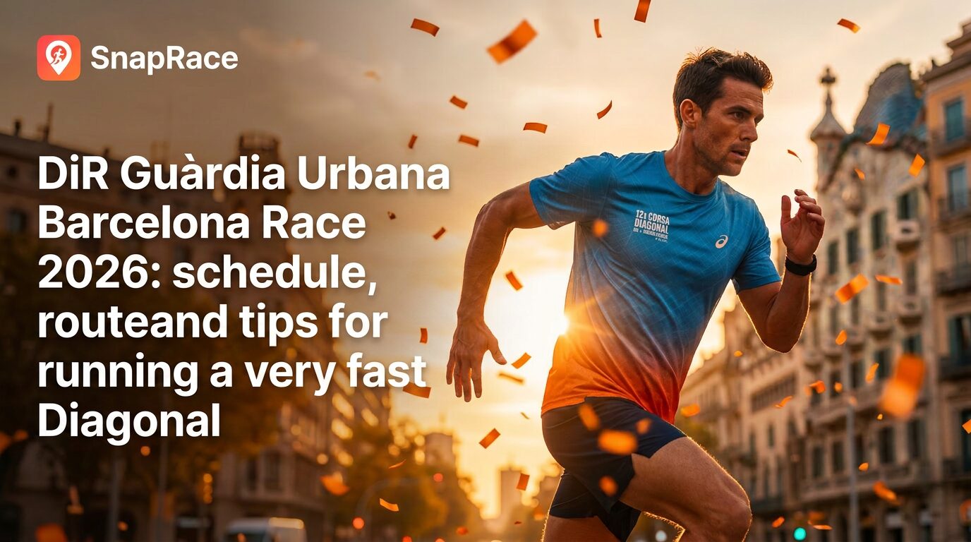 Cursa DiR Guàrdia Urbana Barcelona 2026: start time, route and pacing keys